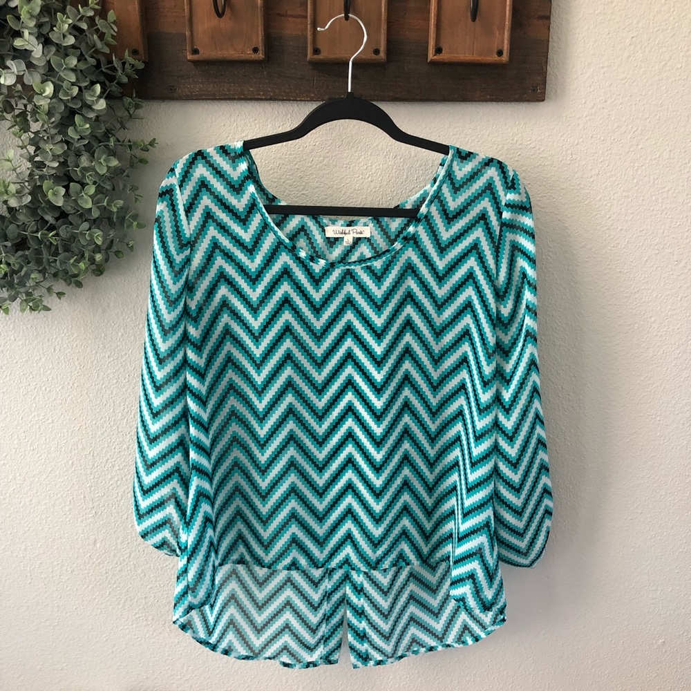 Chevron Blouse